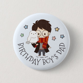 Magic HARRY POTTER™ och Hogwarts födelsedag Knapp