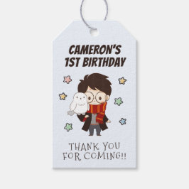 Magic HARRY POTTER™ och Hogwarts födelsedag Presentetikett