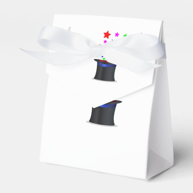 Magic Hat And Wand Presentaskar (Framsidan Sidan)