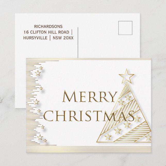 Magic Helgdag-vykort Helg Vykort (Fram/baksida)