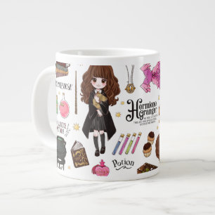 Magic Hermione Granger Watercolor Jumbo Mugg