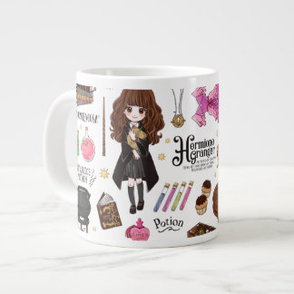 Magic Hermione Granger Watercolor Jumbo Mugg