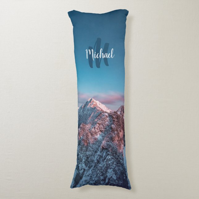 Magic himlar monogram berg Storžič Slovenien Kroppskudde (Framsidan Vertikal)