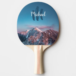 Magic himlar monogram berg Storžič Slovenien Pingisracket