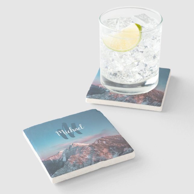 Magic himlar monogram berg Storžič Slovenien Stenunderlägg (Sidan)