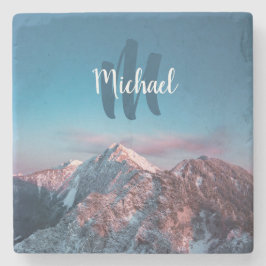 Magic himlar monogram berg Storžič Slovenien Stenunderlägg