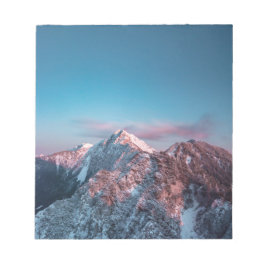 Magic himlar ovanför Storžič, Slovenien Anteckningsblock