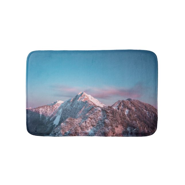 Magic himlar ovanför Storžič, Slovenien Badrumsmatta (Framsidan)