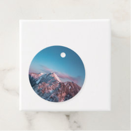 Magic himlar ovanför Storžič, Slovenien Gåvor Etiketter