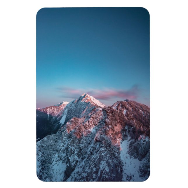 Magic himlar ovanför Storžič, Slovenien Magnet (Vertikal)