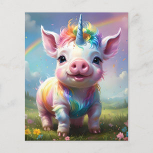 "Magic Hooves: The Rainbow Unicorn Gris" Flygblad
