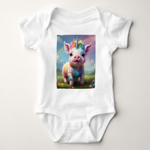 "Magic Hooves: The Rainbow Unicorn Gris" T Shirt