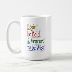 Magic Horace Quote 15oz. Mugg