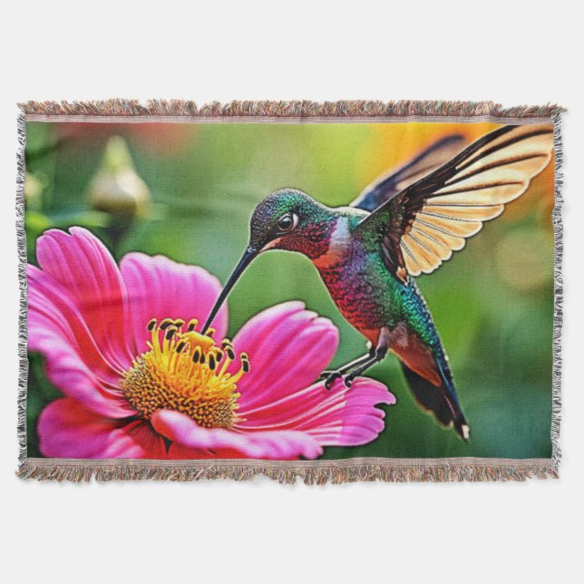 Magic Hummingbird Moments Design Filt (Framsidan)