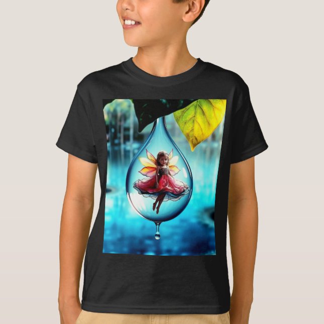 Magic in a Drop of Vatten T Shirt (Framsida)