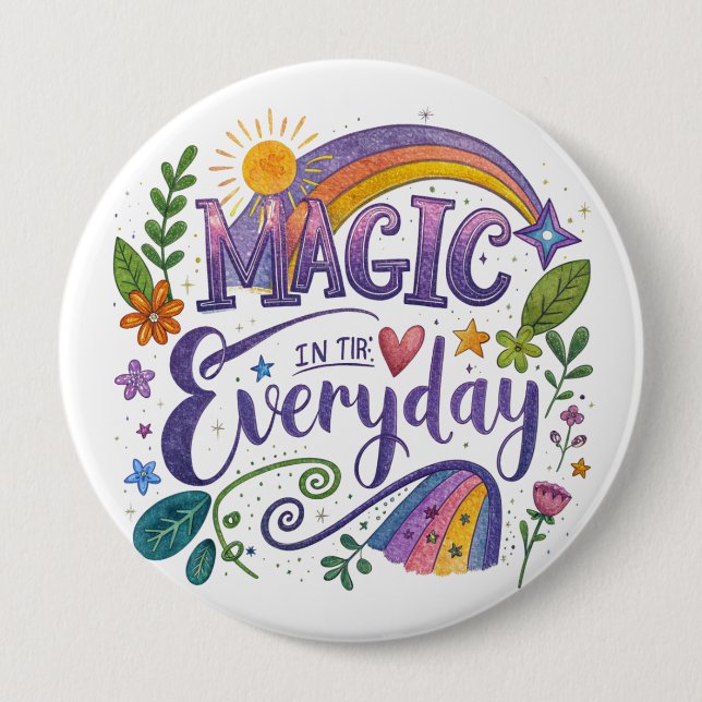 "Magic in Everyday" Button Knapp (Framsida)
