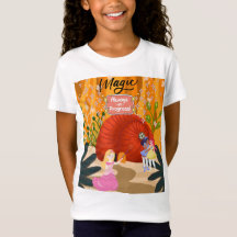 Magic in Progress Girls' Bra Jersey T-Shirt