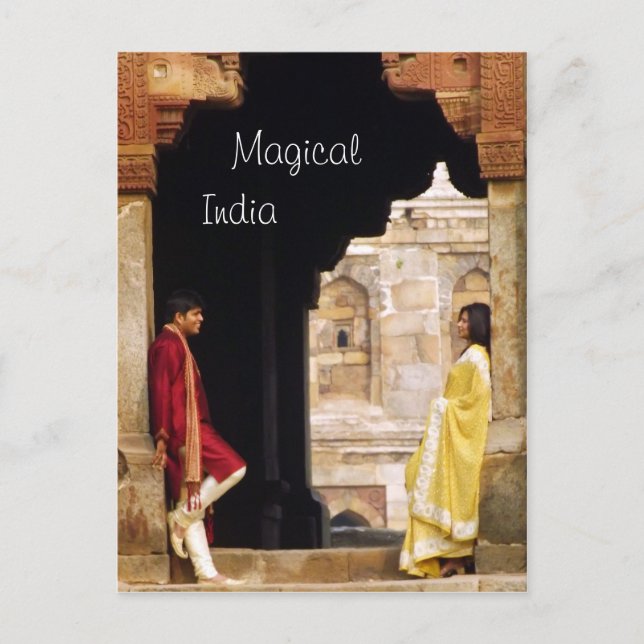 Magic India Vykort (Framsida)