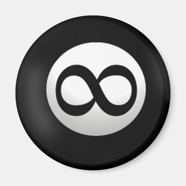 Magic Infinity Boll Magnet (Framsidan)