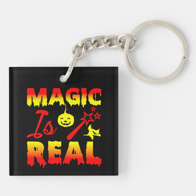 Magic is Real Halloween Pumpkin Witch Spell Trolls (Baksidan)