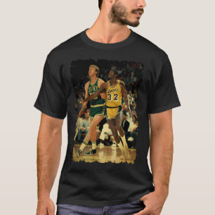 Magic Johnson Och Larry Bird T Shirt