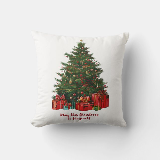 Magic Julgran Decorative Pillow Kudde (Framsida)