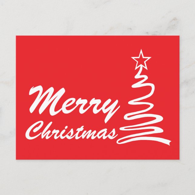 Magic Julgran Helgdag Helg Vykort (Framsida)