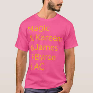 Magic Kareem James Byron Ac T Shirt