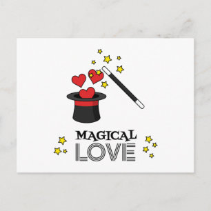 Magic Kärlek - Black Helg Vykort