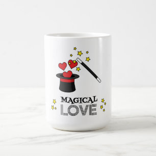Magic Kärlek - Black Kaffemugg