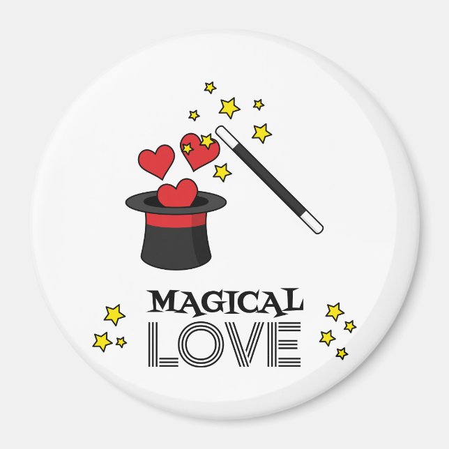 Magic Kärlek - Black Magnet (Framsidan)