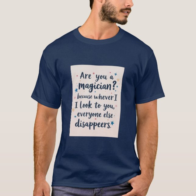 Magic Kärlek Flirty T Shirt (Framsida)