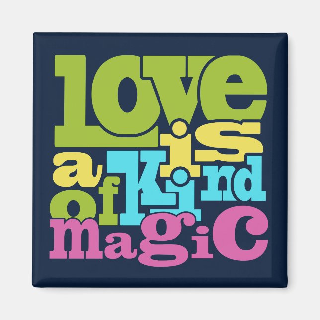 Magic Kärlek magnet (Framsidan)
