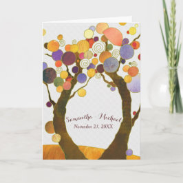 Magic Kärlek Träd Rustic Wedding bjudande Inbjudan