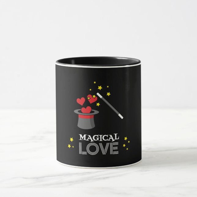 Magic Kärlek - White Mugg (Center)