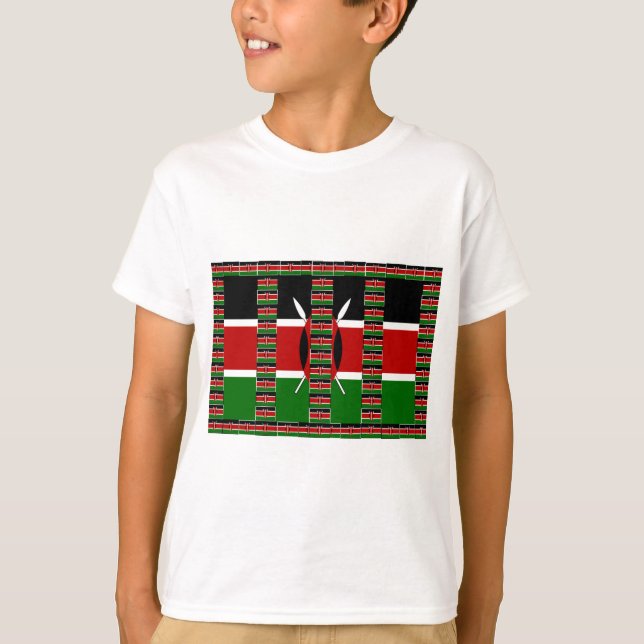 🇰 Magic Kenya: Ram of Unity and Pride Tee Shirt (Framsida)