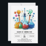 Magic Kids' Gear Scientist Birthday Inbjudningar<br><div class="desc">Upptäck en trevlig firande med vår Magic Kids's Gear Scientist Birthday-inbjudan! Den här fantastiska designen av gäster från inbjudan för att utforska vetenskapens mystiska sidor genom lyktglaset med magiska redskap, vilket ger ditt barn och deras vänner en oförglömlig upplevelse. De vismliknande illustrationerna och det sjudande färg fångar äventyr och roligtens...</div>