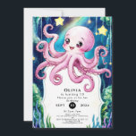 Magic Kids' Octopus Birthday Inbjudningar<br><div class="desc">Förbräk på en magisk färd under havet med vår inbjudan till Magic Kids’ Octopus Birthday! Den här nyskapande designen har en vänlig bläckfisk omgiven av skakande bubblor och mystiskt inslag, vilket anger tonen för ett oförglömligt firande. Fullständigt anpassade och tillgängligt för omedelbar nedladdning, det är perfekten till inbjudan dina gäster...</div>