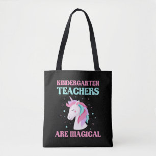 Magic Kindergarten Teacher Unicorn Education Tygkasse