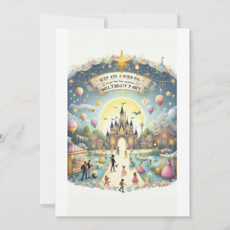 "Magic Kingdom Birthday Celebration" Inbjudningar