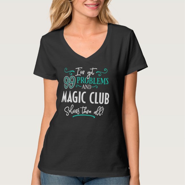 Magic Klubb Shirt Magic Klubb löser dem alla! T (Framsida)