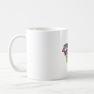 Magic Knubbig Bird Hilda Toppen - Djävulen Bird Kaffemugg