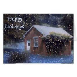 Magic Land Helgdag Hälsningskort