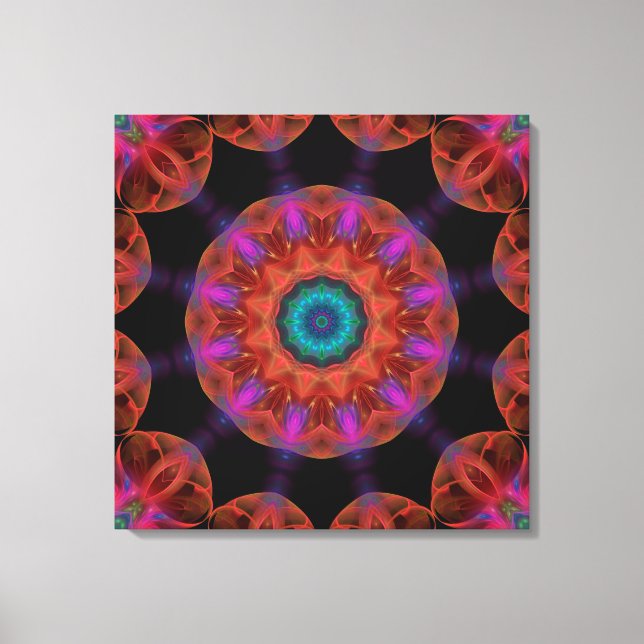 Magic Ljus Wrapped Canvas (Framsida)