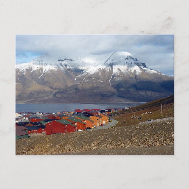 Magic Longyearbyen, Svalbard Vykort (Framsida)