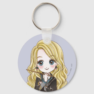Magic Luna Lovegood Watercolor Nyckelring