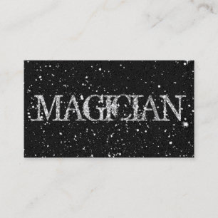 Magic Magician Card Trick Poker Chip Entertainment Visitkort