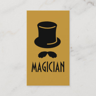 Magic Magician Card Trick Poker Chip Entertainment Visitkort