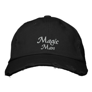 Magic Man Anpassningsbar Embroized Hat Broderad Keps