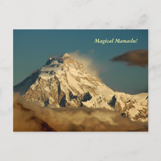 Magic Manaslu Vykort (Framsida)